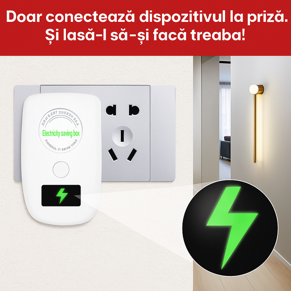 Energi Eco – Dispozitiv pentru reducerea consumului de energie electrică