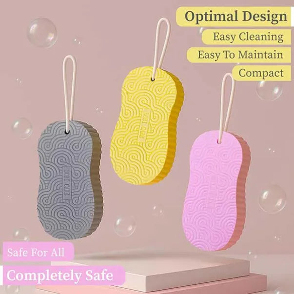 Burețel exfoliant pentru corp (set de 3)