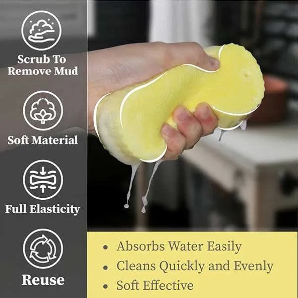 Burețel exfoliant pentru corp (set de 3)