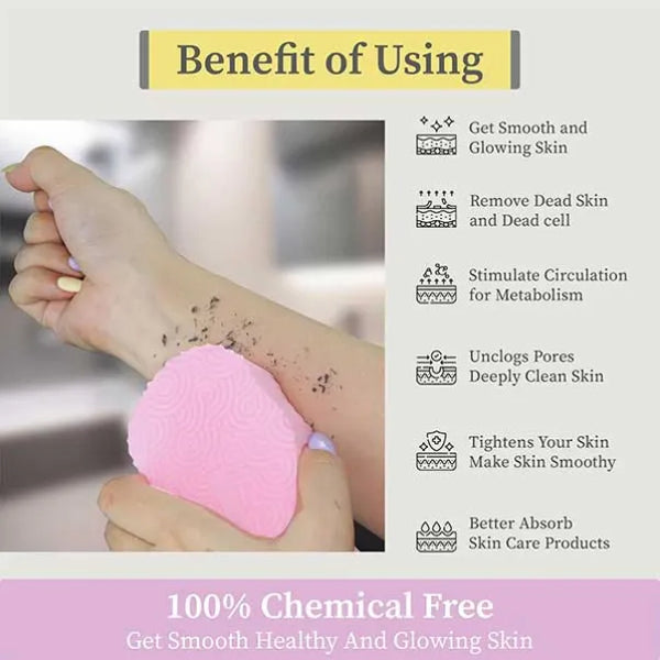 Burețel exfoliant pentru corp (set de 3)